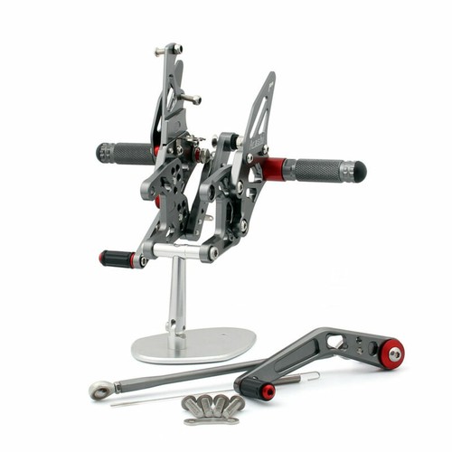 Repose-pieds Réglables En Aluminium Pour CBR1000RR 2004-2007 - Pédales Reculées Antidérapantes Moto - 11