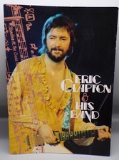 RARE vintage 1977 Japanese ERIC CLAPTON Concert PROGRAM Tour book Japan ROCK !!!