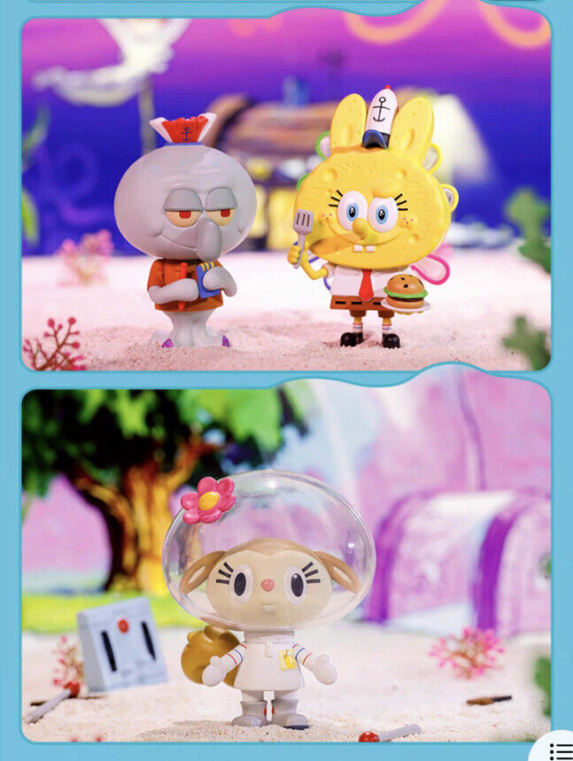 Pop Mart Labubu The Monsters SpongeBob SquarePants Sealed Pop Mart Labubu The Monsters SpongeBob SquarePants Sealed