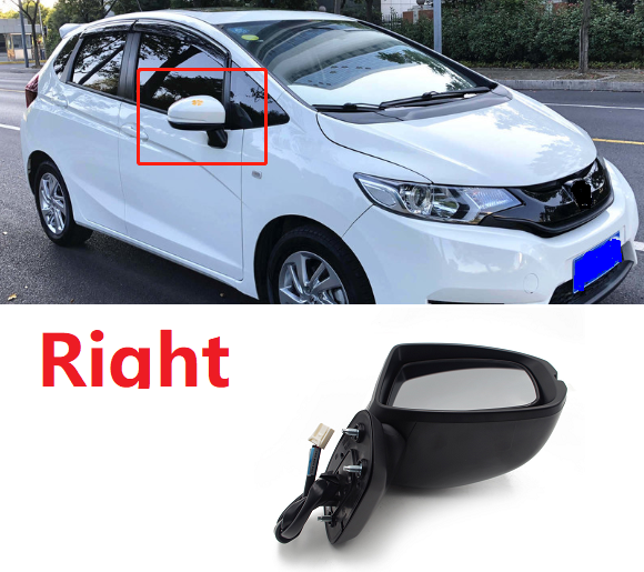 Dasbecan Driver Side Mirror Compatible With 2015-2020 Honda Fit Non - Foto 8