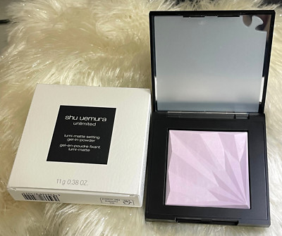 shu uemura unlimited lumi-matte setting gel in powder-Sumire Mauve