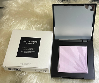 shu uemura unlimited lumi-matte setting gel in powder-Sumire