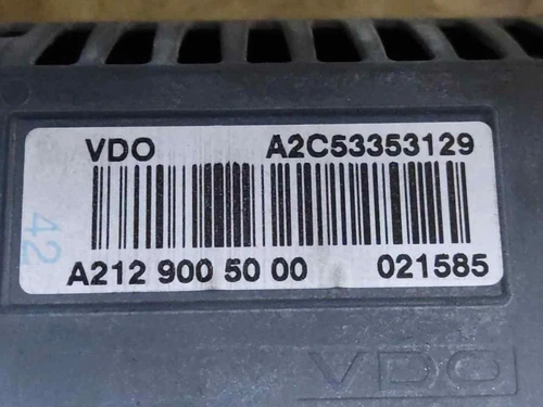 A2129005000 Pantalla Multifuncion para MERCEDES-BENZ CLASE E (BM 212) LI 1109962 - Imagen 3 de 6