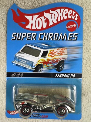 🇮🇹🇮🇹Hot Wheels RLC Super Chromes Ferrari P4 #2310 of 🇮🇹🇮🇹Hot Wheels RLC Super Chromes Ferrari P4 #2310 of