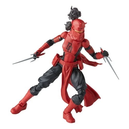 Marvel Legends Retro NEW * Elektra Natchios Daredevil * Spider-Man 6-Inch - Afbeelding 6 van 8