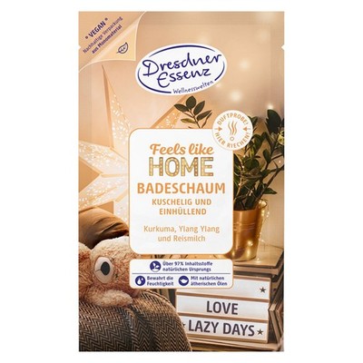 Dresdner Essenz Schaumbad Feels like Home 60 g Badezusatz vegan