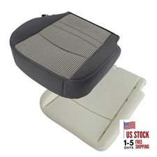 Front Driver Side Bottom Cloth Replacement Seat Cover  Foam Cushion