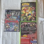 Pokémon Colosseum GameCube X Box 360Crash Mutant,Korean Guitar Hero3 Lot Of Game