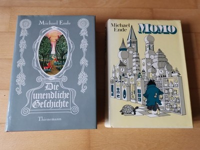 2 x Michael Ende:  Momo + Die unendliche Geschichte - gebunden