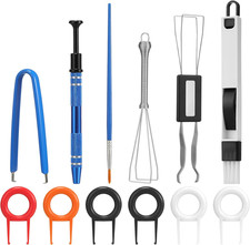 12 Pack Keyboard Lube Switch Puller Kits Key Cap Remover Tools Mechanical Switch