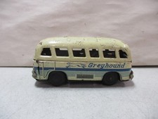 1950's Tin Friction Greyhound Bus