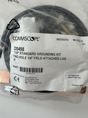 CommScope 220498 Standard Grounding Kit for 1-5/8 in Corrugated Coaxial Cable