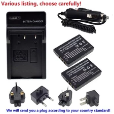 Battery or charger for Kodak KLIC-5001 EasyShare DX7590 DX6490 DX7440 DX7790 Cam