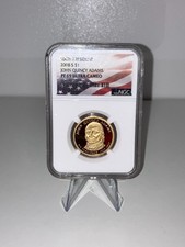 2008 S $1 Presidental Dollar John Quincy Adams NGC PF 69 Ultra Cameo