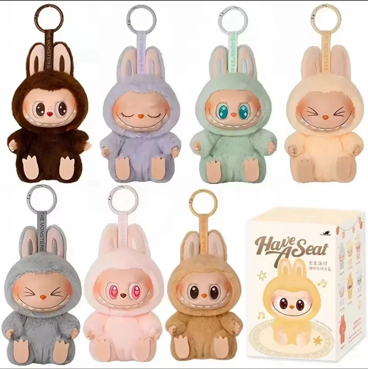 THE MONSTERS - Labubu Have a Seat Vinyl Plush Blind Box- High Quality