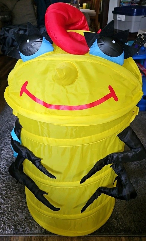 Miss Spider’s Sunny Patch Spider Pop-Up Storage/Laundry Bin David Kirk *RARE*
