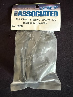 Team Associated TC3 Oldtimer Lenkblöcke vorne & Radträger hinten 3876