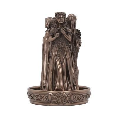 Triple Goddess Backflow Räuchergefäß 18 cm