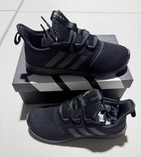 New Authentic adidas women Cloudfoam Pure 2.0 Shoes Core Black Size 6.5