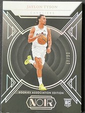 Jaylon Tyson 2024-25 Panini Noir Rookies Association Edition RC /49 #169