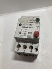 ALLEN BRADLEY 140-MN-0250 MOTOR STARTER 3 POLE 1.6-2.5 AMP SERIES C