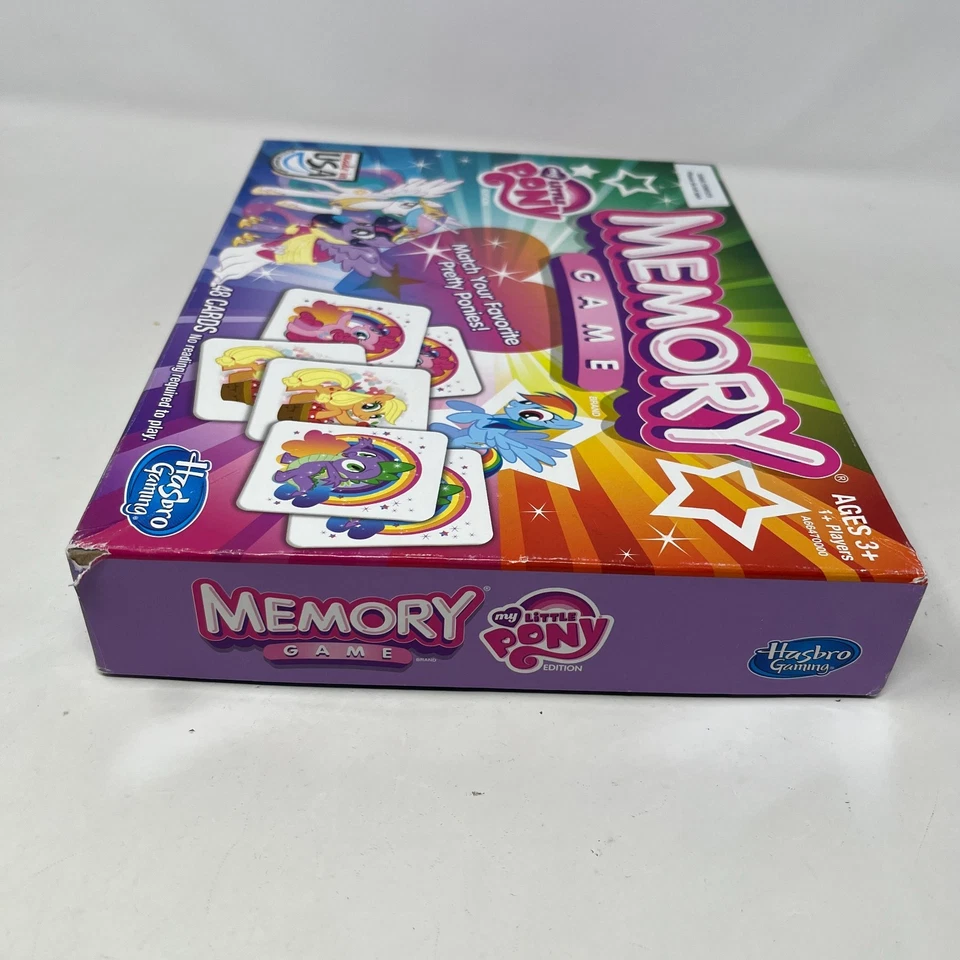 My Little Pony Edition Memory Game - Hasbro 2013 COMPLETE - Image 2 of 4