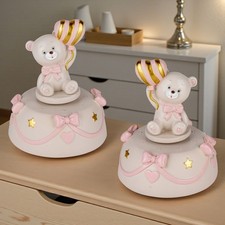 BOMBONIERA CARILLON ORSETTO BOMBONIERE BATTESIMO BIMBA 1