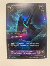 Last Rites 150/221 - Riftbound Spiritforged - Epic (NM) — live eBay listing