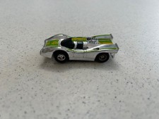 TYCO CHROME PORSCHE on CURVE HUGGER CHASSIS w/ working lights RUNS GOOD BUY NOW