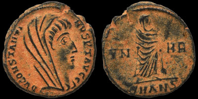 Divus Constantine I Memorial Follis, Antiochia Mint, RIC VIII Antiochia 112. ...