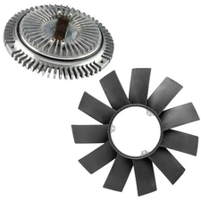 FOR BMW E46 E53 E34 E32 E39 323i 325i X5 Z3 528i FAN BLADE + FAN CLUTCH KIT
