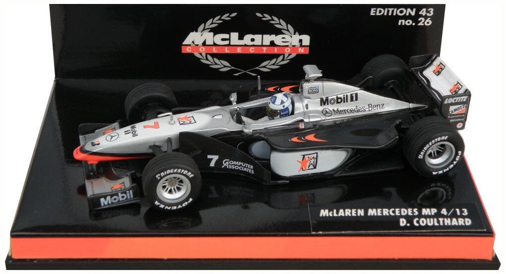Minichamps McLaren Mercedes MP4/13 1998 - David Coulthard 1/43 Scale