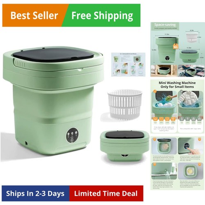 #ad #ad Portable Washing Machine Mini Washer 16L Upgraded with Spin Basket Foldabl... $71.92