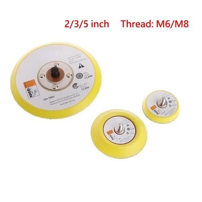 Polishing Backing Pad for Pneumatic Sander with Male Thread (5 inch 125mm)