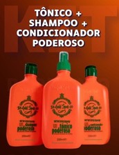 Gold Spell Cosmetics-Shampoo  Condicionador  T nico Poderoso 3X250ML Kit