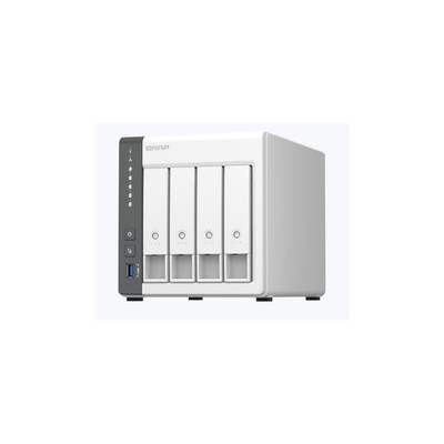 QNAP TS-433-4G ARM 4-core Cortex-A55 2.0GHz processor 4 GB on board