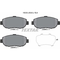 Textar 2149001 Bremsbelagsatz FüR Lexus Toyota IS SC GS LS Supra F1 S16 JZS147