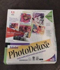 Adobe Photo Deluxe 2.0 For Windows CD-ROM . Vintage.