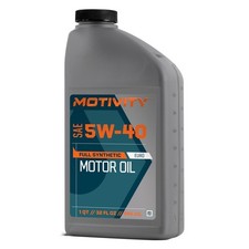 MOTIVITY Euro Full Synthetic SAE 5W-40 Motor Oil - 6-Pack of 1-Quart Bottles 37.99 per gallon
