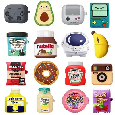 Schutzhülle Cartoon Apple AirPods Pro 1 2 3  Silikon Hülle Case Klapphülle Cover