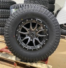 5 18x9 Fuel Rebel Gray Wheels 35 Atturo At Tires 5x5 Jeep Wrangler Jk Jl