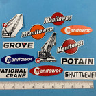 StickerS Manitowoc Potain National Crane Grove ShuttleLift Operators Rodbusters — photo 1