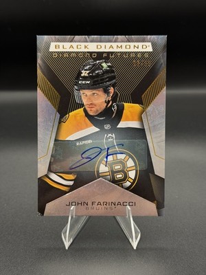 2025-26 Upper Deck Black Diamond - Diamond Futures John Farinacci Auto /99