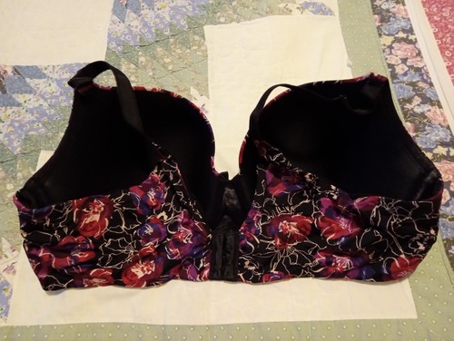 💐 Women Size 44C Torrid Curve Floral Bra! Slight Padding! - Picture 3 of 6
