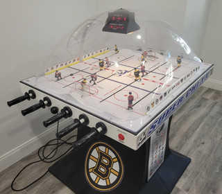 LIGHTLY USED NHL HOCKEY, SUPER CHEXX, BUBBLE ICE HOCKEY ARCADE TABLE