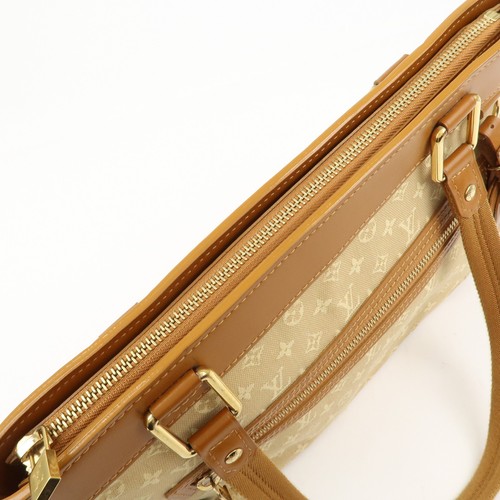 echt Louis Vuitton Monogramm Mini Lucille PM Handtasche beige M92684 gebraucht kostenloser Versand - Bild 19 von 24