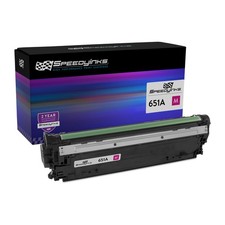 Reman Toner Cartridge for HP 651A Magenta, 16,000 Page Yield CE343A