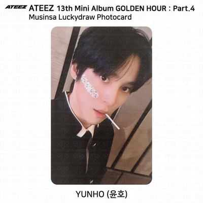 ATEEZ 13th Mini Album Golden Hour Part.4 MUSINSA Lucky Draw