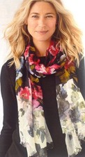 J. Jill - NEW Very Beautiful Mixed-floral Scarf - NWT