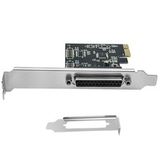 PCIe to DB25 Parallel Port Adapter Card LPT Printer For Windows 98SE, Me